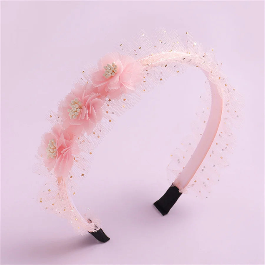 Princess Floral Hair Headband