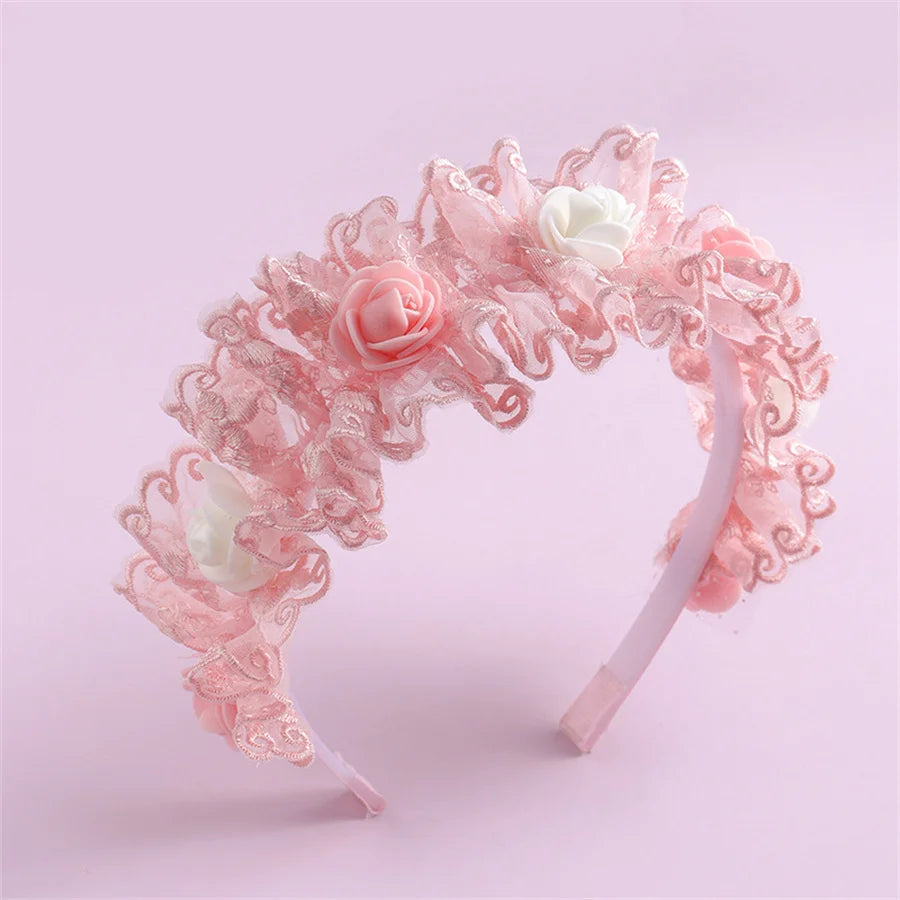Princess Floral Hair Headband